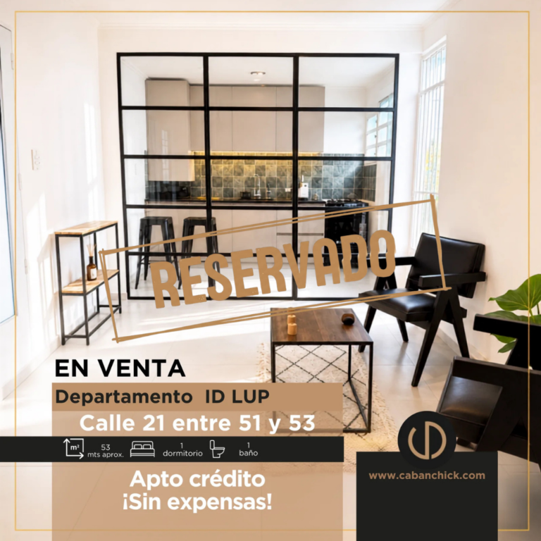Departamento 1 dormitorio