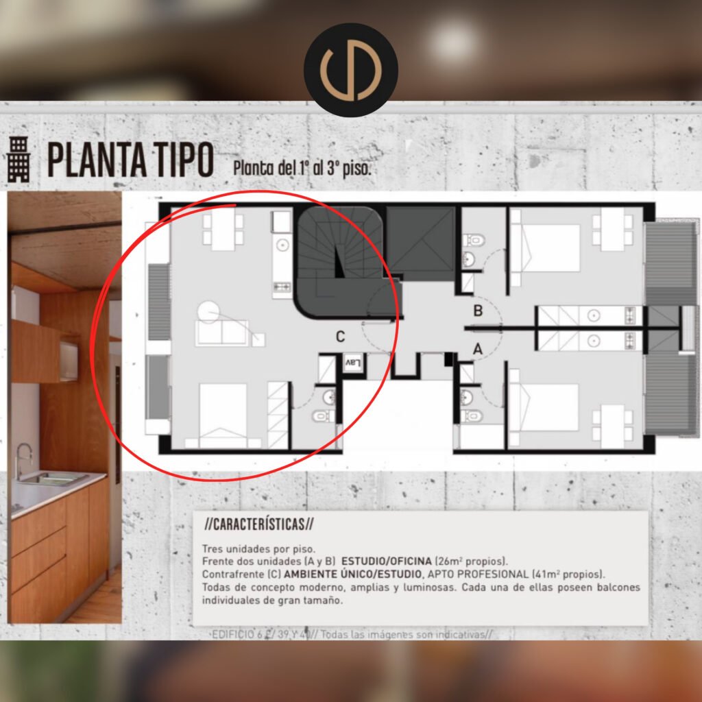 Monoambiente | ID:LG – 3