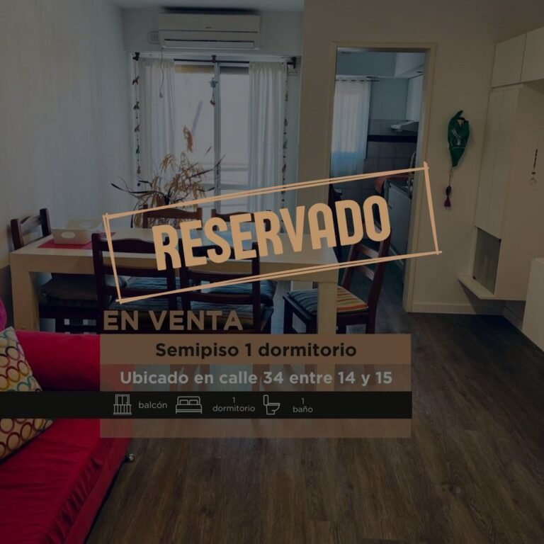 Departamento de 1 dormitorio