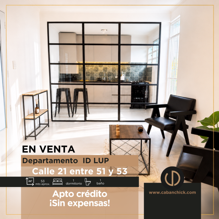 Departamento 1 dormitorio